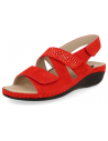 SANDALIAS CÓMODAS SEÑORA, ALICE 10 ROJO