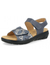 COMFORTABLE WOMEN&#39;S SANDALS, SALINAS 04 NAVY