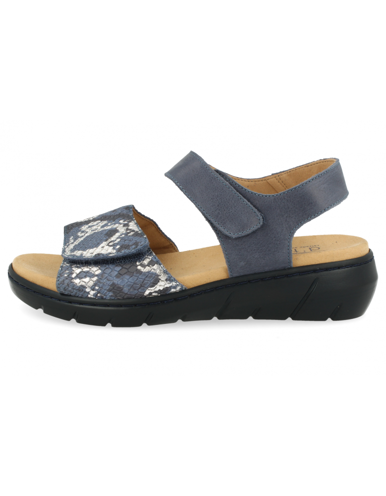 SANDALIAS CÓMODAS SEÑORA, SALINAS AZUL 04