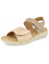 SANDALIAS CÓMODAS SEÑORA, SALINAS ORO  46
