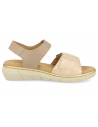 SANDALIAS CÓMODAS SEÑORA, SALINAS ORO  46