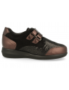 ZAPATO SEÑORA PIES DIABETICOS, GINA 84 COBRE