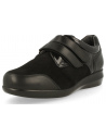 ZAPATO SEÑORA PIES DIABETICOS, GINA 01 NEGRO