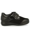 ZAPATO SEÑORA PIES DIABETICOS, GINA 01 NEGRO