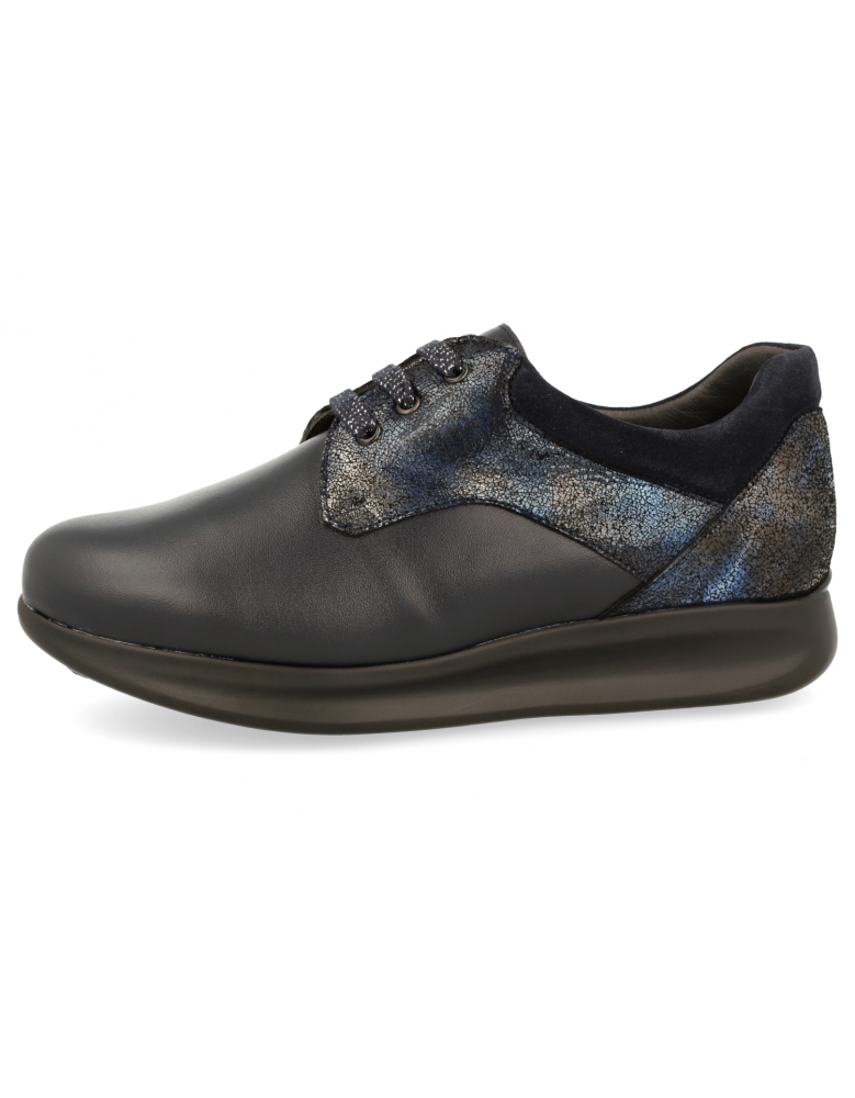 ZAPATO SEÑORA CON SUELA DE AMORTIGUACIÓN, DALÍA 04 AZUL