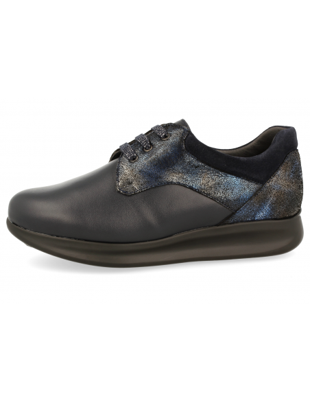 ZAPATO SEÑORA CON SUELA DE AMORTIGUACIÓN, DALÍA 04 AZUL