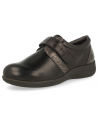 ZAPATOS ANCHOS SEÑORA PARA PIES DELICADOS, LARA 01 NEGRO