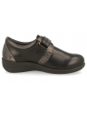 ZAPATOS ANCHOS SEÑORA PARA PIES DELICADOS, LARA 01 NEGRO