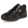 SNEAKERS CÓMODO SEÑORA, BIMBA 06 VELCRO NEGRO