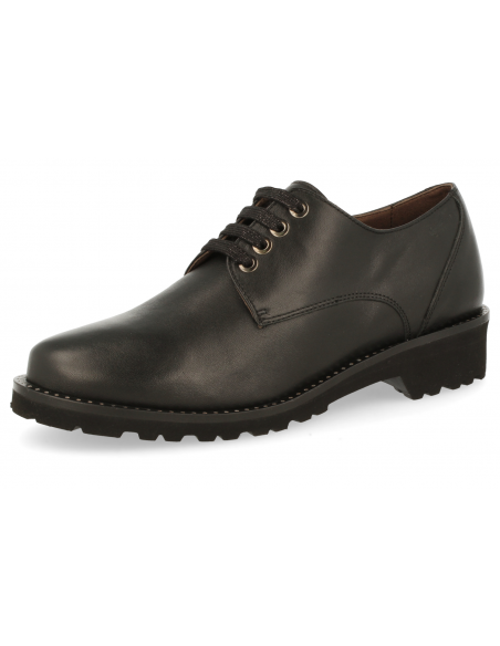 ZAPATO TIPO BLUCHER, ELEGANTES Y CÓMODOS PARA PIES DELICADOS, VIOLET 01 NEGRO