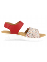 SENSITIVE FEET LADIES SANDALS, VILA 10 RED