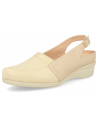 SANDALIA SEÑORA PIES DELICADOS y ANCHOS, CARIDAD 09 BEIGE