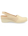 SANDALIA SEÑORA PIES DELICADOS y ANCHOS, CARIDAD 09 BEIGE