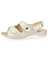 Sandalias recomendada para pies con Hallux Valgus &#34;Juanetes&#34;, JULIA 2019 PLATA