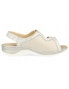 Sandalias recomendada para pies con Hallux Valgus &#34;Juanetes&#34;, JULIA 2019 PLATA