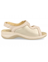 Sandalias recomendada para pies con Hallux Valgus &#34;Juanetes&#34;, JULIA E5 2021 BEIGE