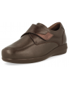 ZAPATO SEÑORA PIES ANCHOS, REGINA MARRÓN