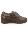 ZAPATO SEÑORA PIES ANCHOS, REGINA MARRÓN