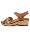 SANDALIA CÓMODA PLANTILLA EXTRAÍBLE, SOL CUERO