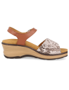 SANDALIA CÓMODA PLANTILLA EXTRAÍBLE, ELY CUERO