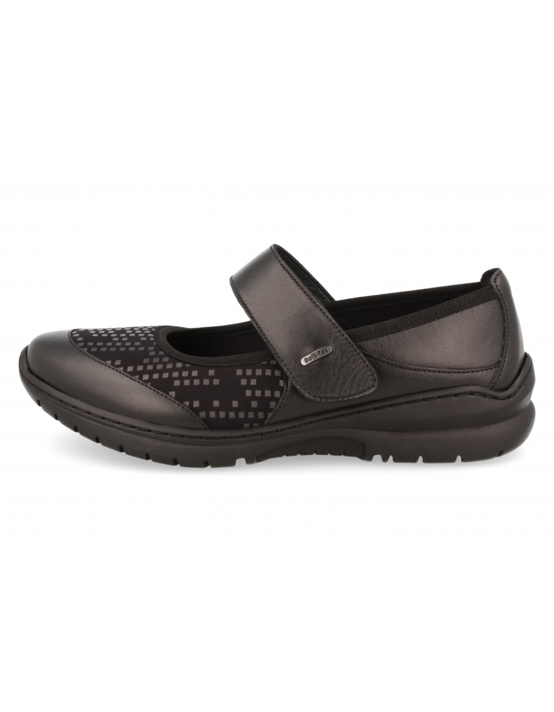ZAPATO CÓMODO SEÑORA, PARIS 01 NEGRO