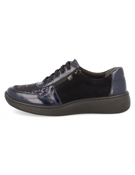 ZAPATO CÓMODO SEÑORA, HABANA 04 MARINO