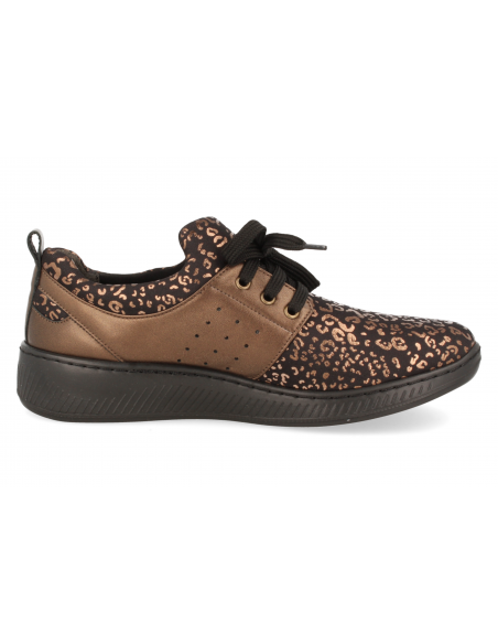 ZAPATO CÓMODO SEÑORA, LONDRES 84 BRONCE D’Torres
