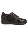 ZAPATO SEÑORA HORMA EXTRA ANCHA PARA PIES DELICADOS, IRMA 2023 NEGRO CADENAS