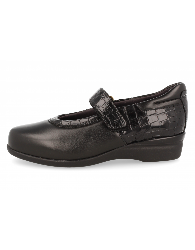 SENSITIVE FEET LADIES SANDALS, AMELIE 2023 01 BLACK
