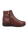 COMBA WOMEN BROWN 2023 LEATHER BOOTY, EXTRA-LARGE WIDTH