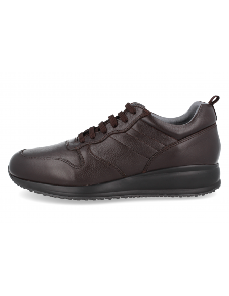 COMFORTABLE MEN'S SHOE, ALBERT 2023 BROWN