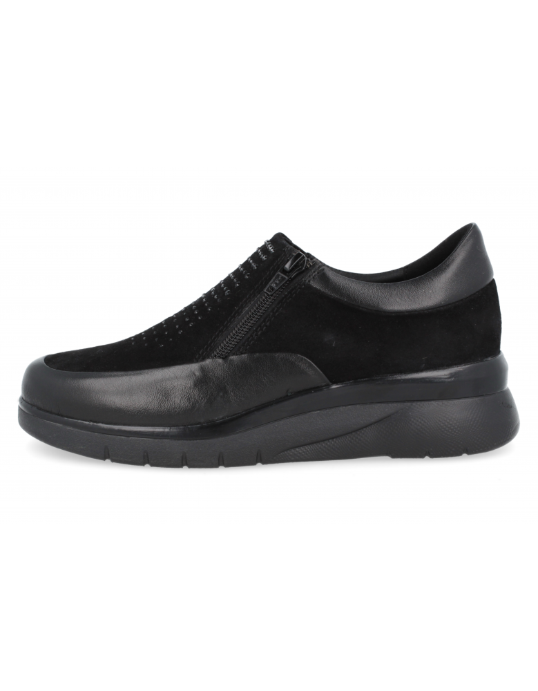 ZAPATO CÓMODO SEÑORA, BELFAST NEGRO D’Torres