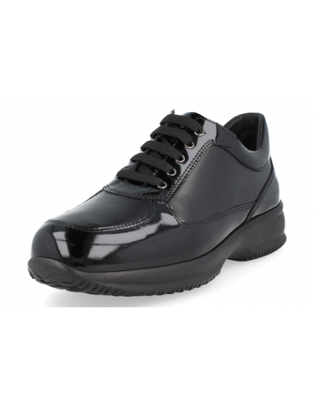 ZAPATO ANATÓMICO DE SEÑORA CON HORMA ANCHA, ATENAS 2023 NEGRO D’Torres