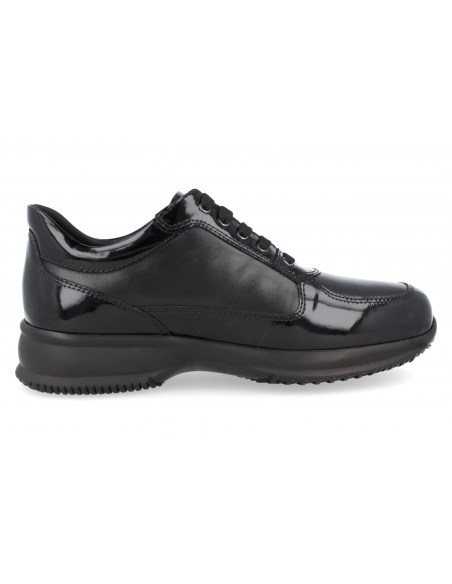 ZAPATO ANATÓMICO DE SEÑORA CON HORMA ANCHA, ATENAS 2023 NEGRO D’Torres