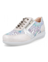 THERAPEUTIC WOMEN SHOES IRMA 23 SILVER,  LARGE WIDTH