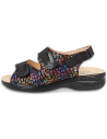 SANDALIA PARA PIES CON JUANETES, FRIDA NEGRO MULTI