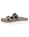 Comfortable sandal, Model DENIA PEWTER