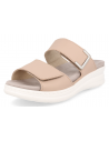 Comfortable sandal, with removable insole. Model ADEJE Nude