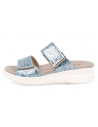 SANDALIA PARA PIES DELICADOS Y ANCHOS, ADEJE AZUL PLATA