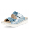 SANDALIA PARA PIES CON JUANETES, MALENA AZUL PLATA