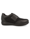 ZAPATO ORTOPÉDICO DE SEÑORA D&#39;TORRES PARA PIES DELICADOS Y HORMA EXTRA ANCHA, ALBA 24 01 NEGRO, HORMA EXTRA-ANCHA.