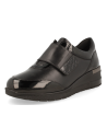 ZAPATO DE SEÑORA PARA PIES DELICADOS, D&#39;TORRES MODELO SINTRA NEGRO Horma H