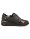 ZAPATO DE SEÑORA PARA PIES DELICADOS, D&#39;TORRES MODELO SINTRA NEGRO Horma H