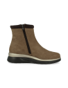 DALLAS WOMEN CAMEL 2023 LEATHER BOOTY, LARGE WIDTH