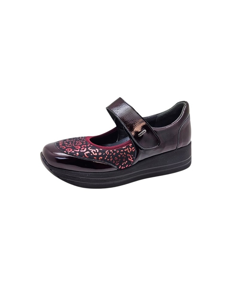 ZAPATO CÓMODO SEÑORA, INVIERNO  1 BURDEOS