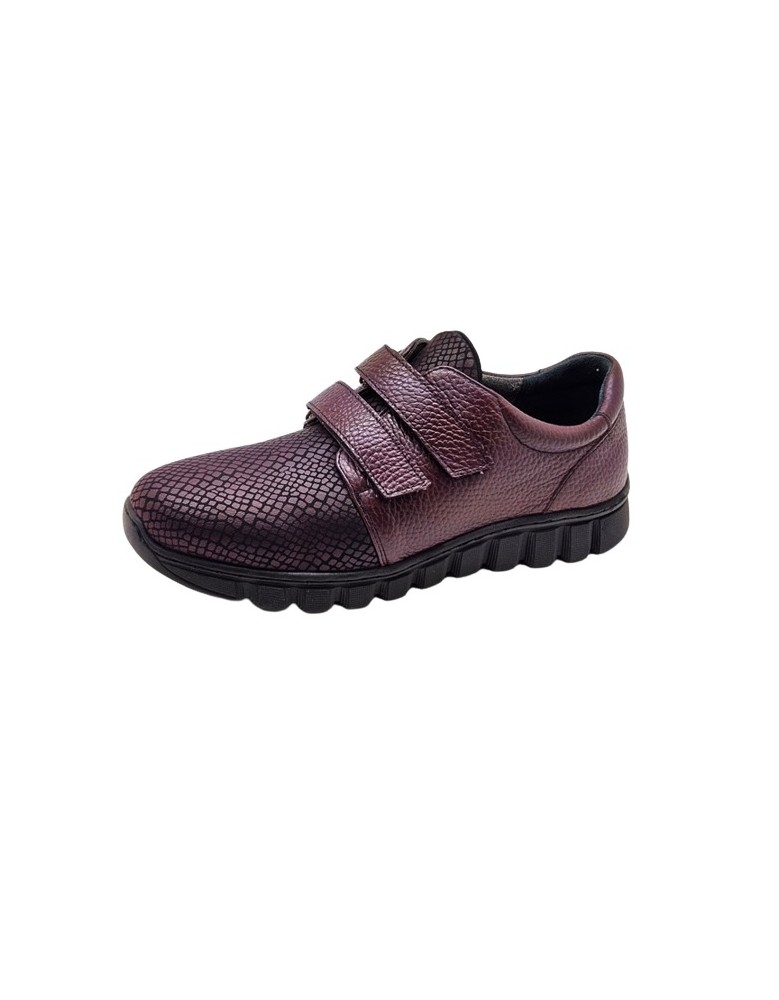 ZAPATO CÓMODO SEÑORA, INVIERNO  6 BURDEOS