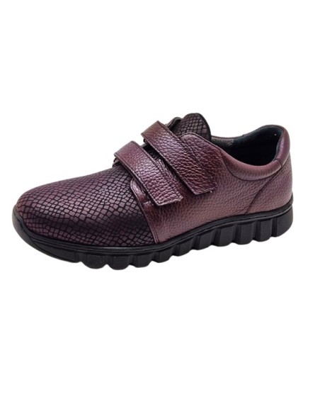 ZAPATO CÓMODO SEÑORA, INVIERNO  6 BURDEOS