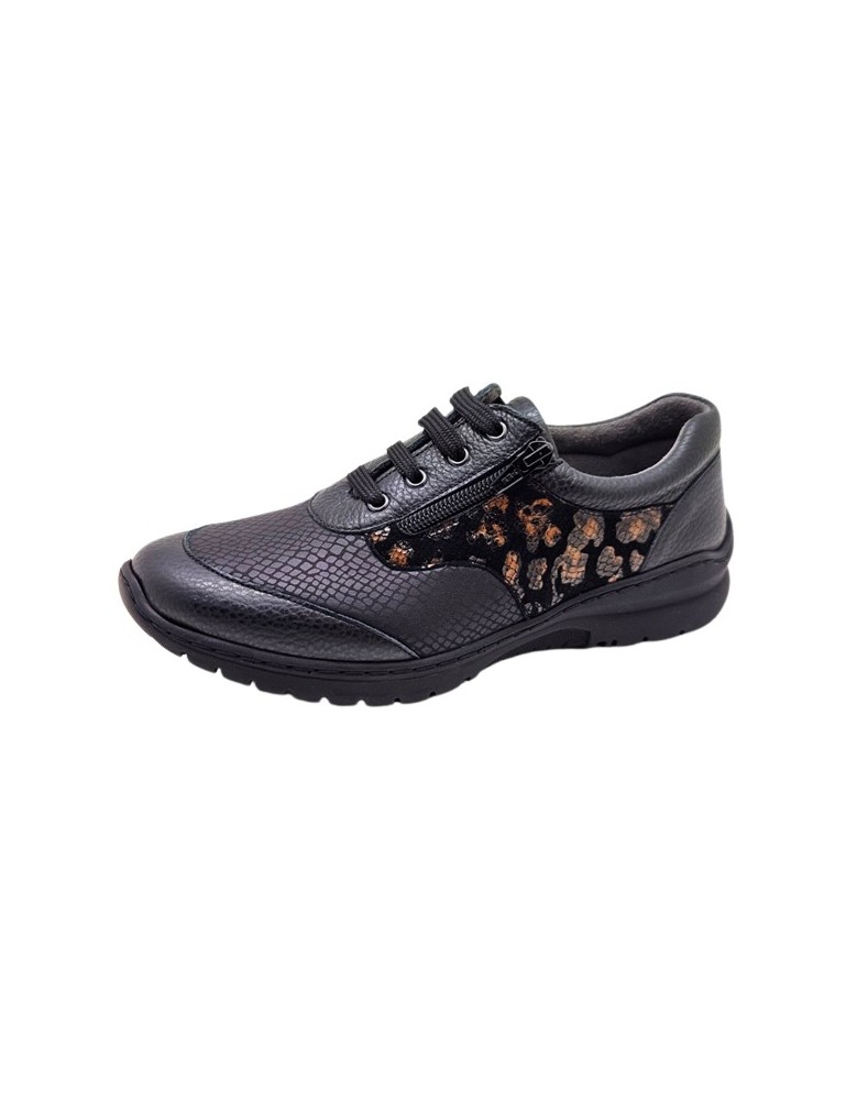 ZAPATO CÓMODO SEÑORA, INVIERNO 12 NEGRO