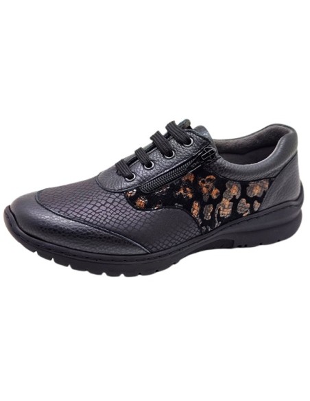 ZAPATO CÓMODO SEÑORA, INVIERNO 12 NEGRO