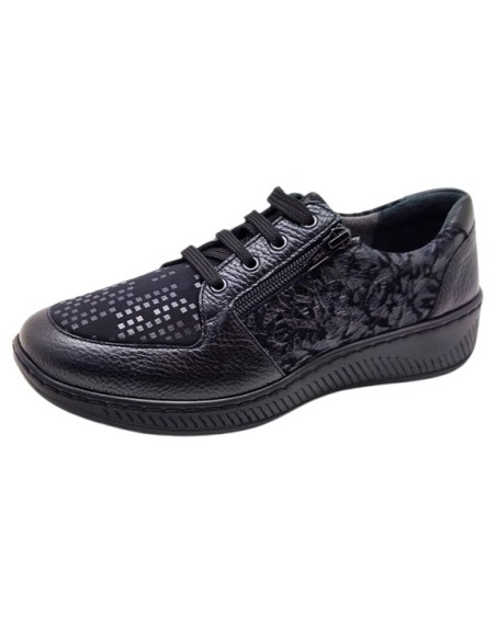 ZAPATO CÓMODO SEÑORA, INVIERNO 13 NEGRO